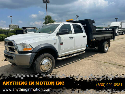2011 RAM Ram Chassis 5500 for sale at ANYTHING IN MOTION INC in Bolingbrook IL