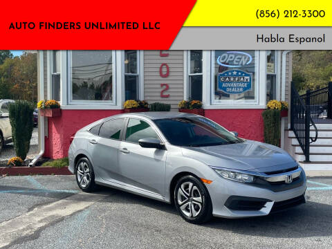 2017 Honda Civic for sale at Auto Finders Unlimited LLC in Vineland NJ