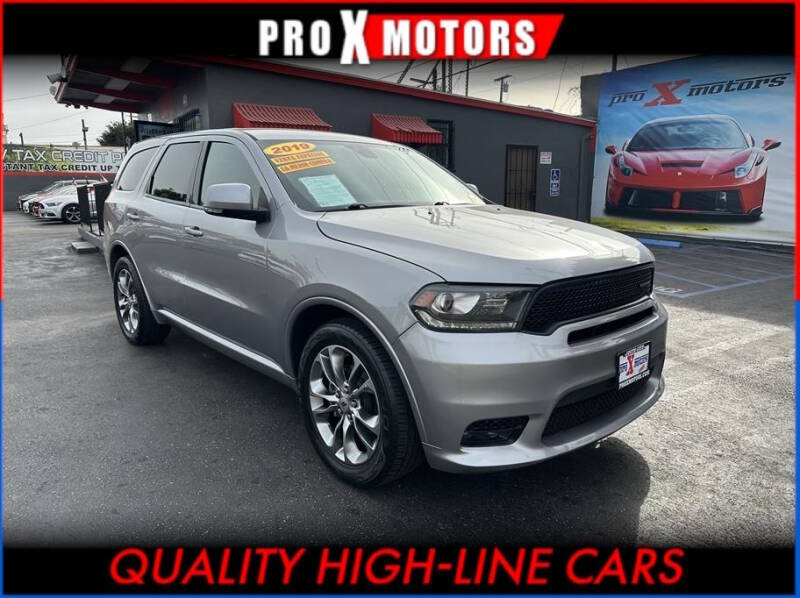 2019 Dodge Durango for sale at Pro X Motors in South Gate CA