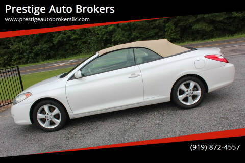 2006 Toyota Camry Solara for sale at Prestige Auto Brokers in Raleigh NC