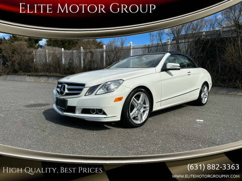 2011 Mercedes-Benz E-Class for sale at Elite Motor Group in Lindenhurst NY