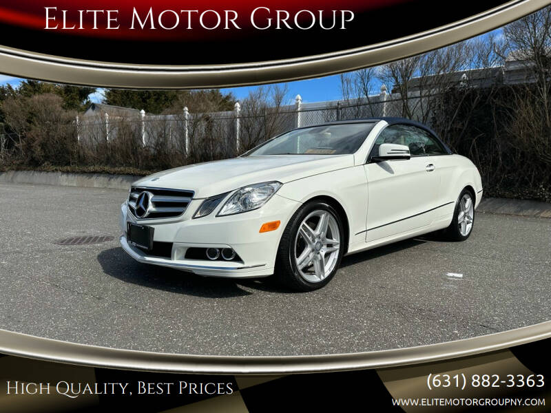 2011 Mercedes-Benz E-Class for sale at Elite Motor Group in Lindenhurst NY