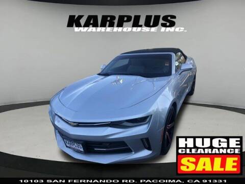 2018 Chevrolet Camaro for sale at Karplus Warehouse in Pacoima CA