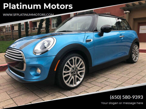 2015 MINI Hardtop 2 Door for sale at Platinum Motors in San Bruno CA