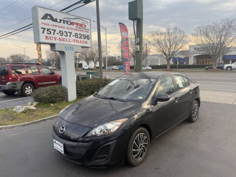 2011 Mazda MAZDA3 for sale at AutoPro Virginia LLC in Virginia Beach VA