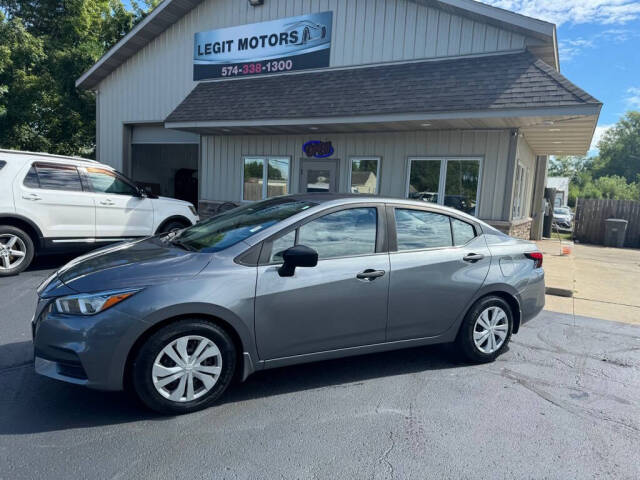 2020 Nissan Versa for sale at Legit Motors in Elkhart, IN