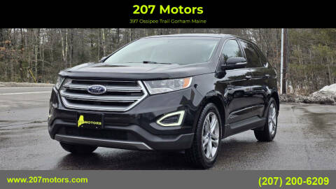 2015 Ford Edge for sale at 207 Motors in Gorham ME