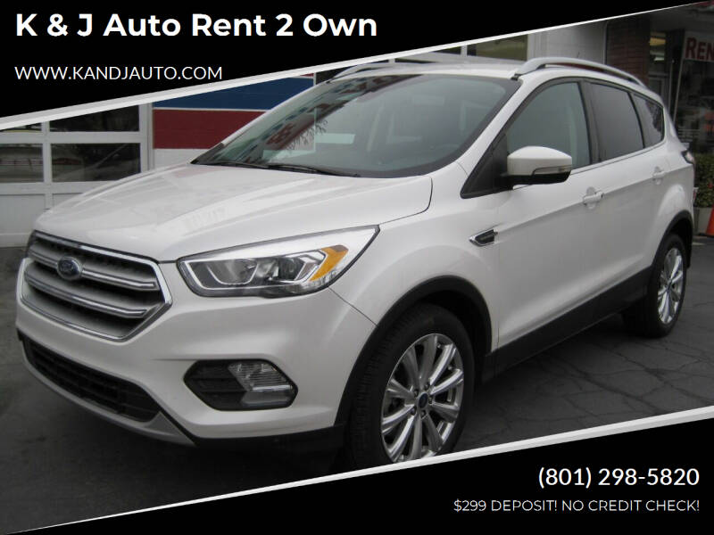 2017 Ford Escape for sale at K & J Auto Rent 2 Own in Bountiful UT
