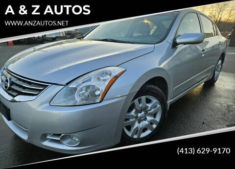 2012 Nissan Altima for sale at A & Z AUTOS in Westfield MA