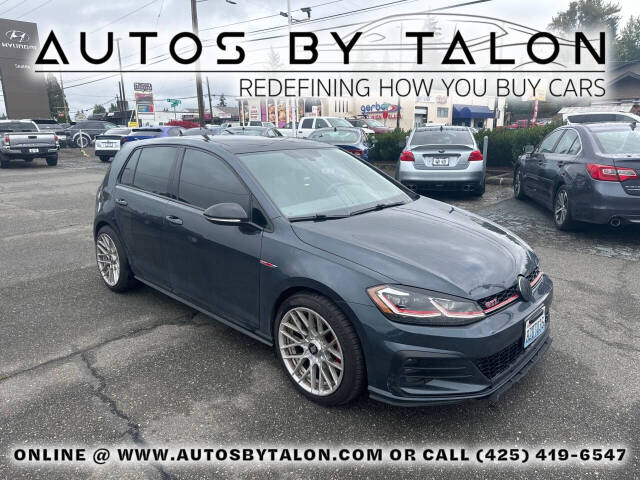 2021 Volkswagen Golf GTI for sale at Autos by Talon in Seattle, WA