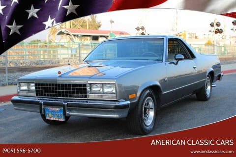 1985 Chevrolet El Camino for sale at American Classic Cars in La Verne CA