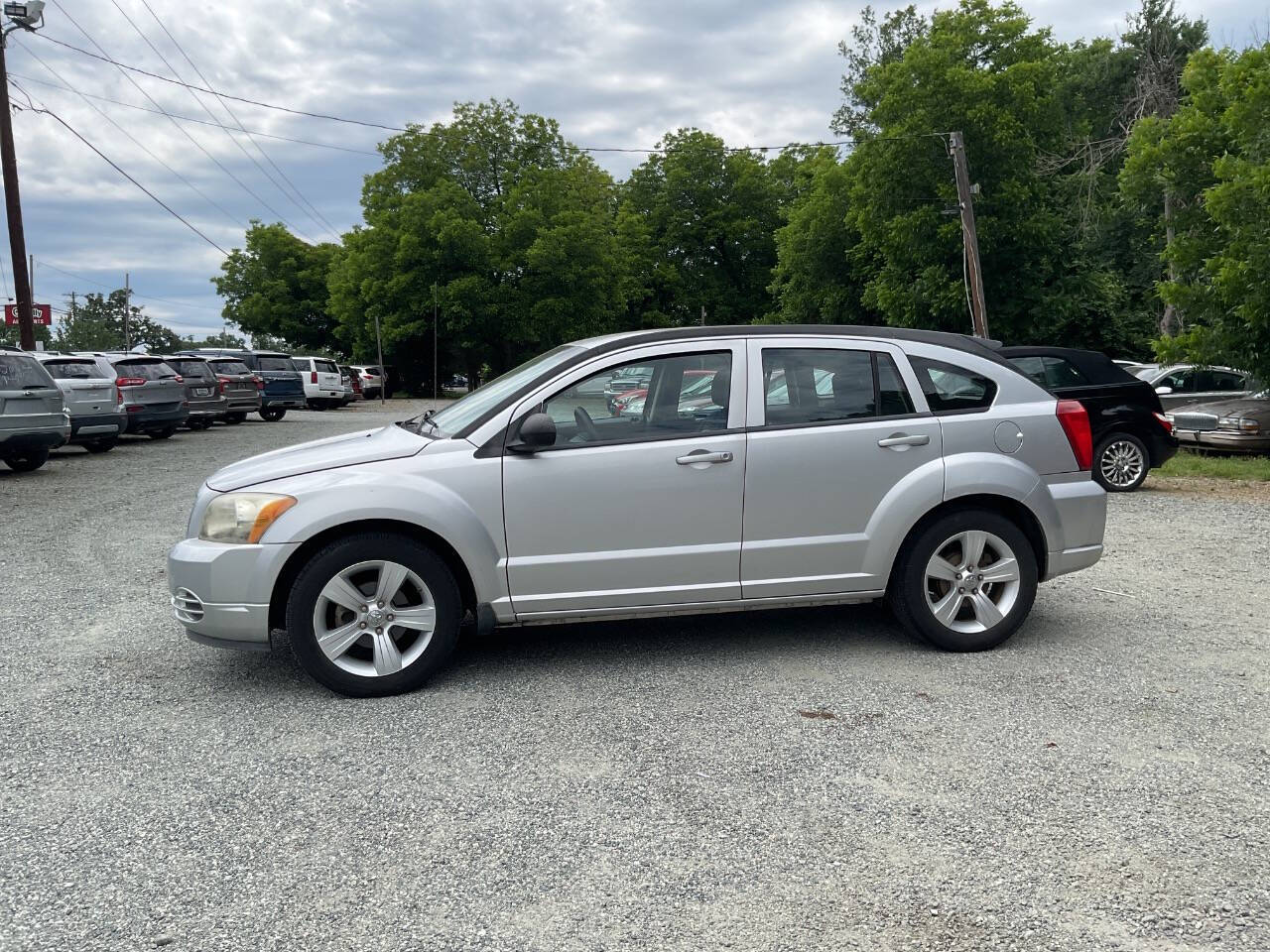 Silver 2010 Dodge Caliber SXT SXT 4dr Wagon 1