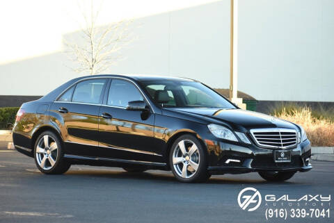 2011 Mercedes-Benz E-Class for sale at Galaxy Autosport in Sacramento CA