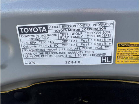 2012 Toyota Prius v Three