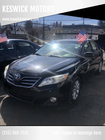 2011 Toyota Camry for sale at KESWICK MOTORS in Glenside PA