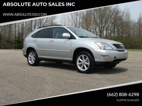 2009 Lexus RX 350 for sale at ABSOLUTE AUTO SALES INC in Corinth MS