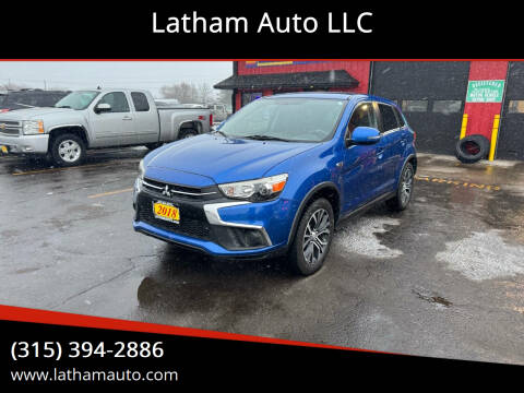 2018 Mitsubishi Outlander Sport for sale at Latham Auto LLC in Ogdensburg NY