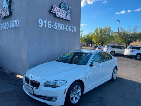 2012 BMW 5 Series for sale at LIONS AUTO SALES in Sacramento CA