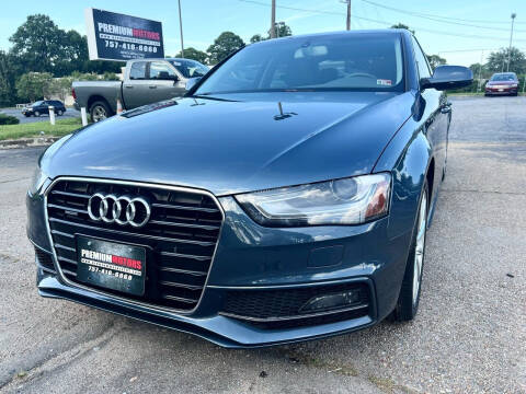 2016 Audi A4 for sale at Premium Motor's LLC in Norfolk VA