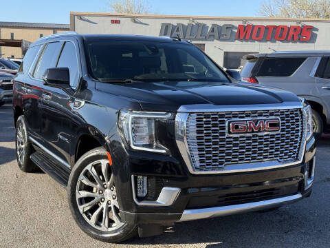 2021 GMC Yukon for sale at Dallas Motors in Garland TX