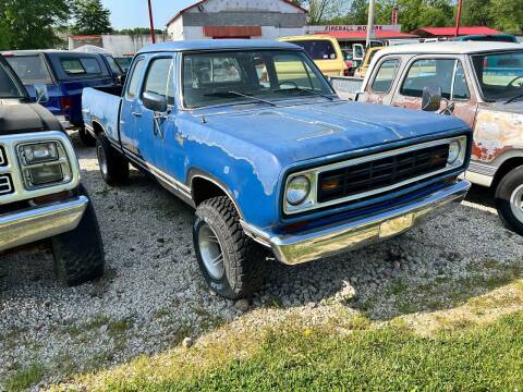 1975 Dodge RAM 100 for sale at FIREBALL MOTORS LLC in Lowellville OH