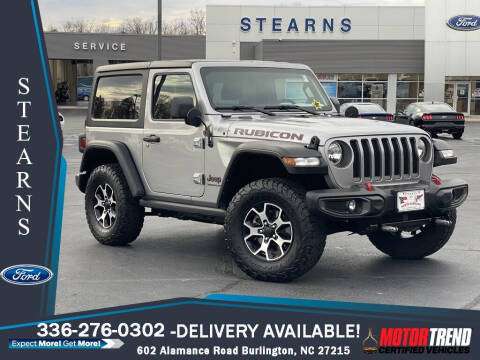 2021 Jeep Wrangler for sale at Stearns Ford in Burlington NC