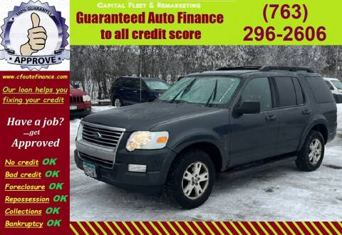 2010 Ford Explorer for sale at Capital Fleet  & Remarketing  Auto Finance in Columbia Heights MN