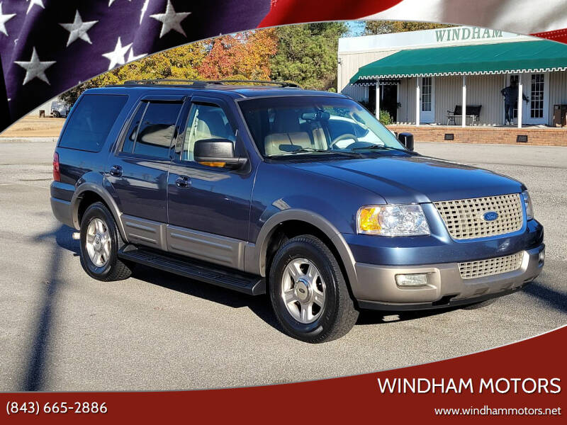 2003 Ford Expedition for sale at Windham Motors in Florence SC