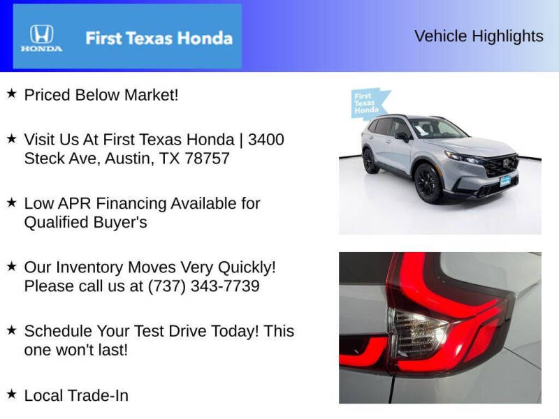 2026 Honda CR-V Hybrid Sport