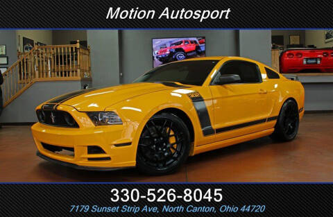 2013 Ford Mustang for sale at Motion Auto Sport in North Canton OH