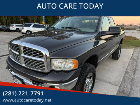 2004 Dodge Ram 2500 for sale at AUTO CARE TODAY in Spring TX