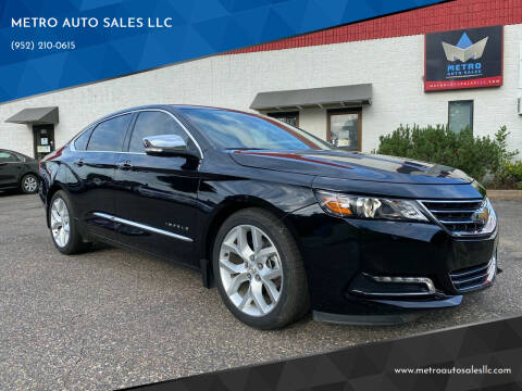 2015 Chevrolet Impala for sale at METRO AUTO SALES LLC in Lino Lakes MN