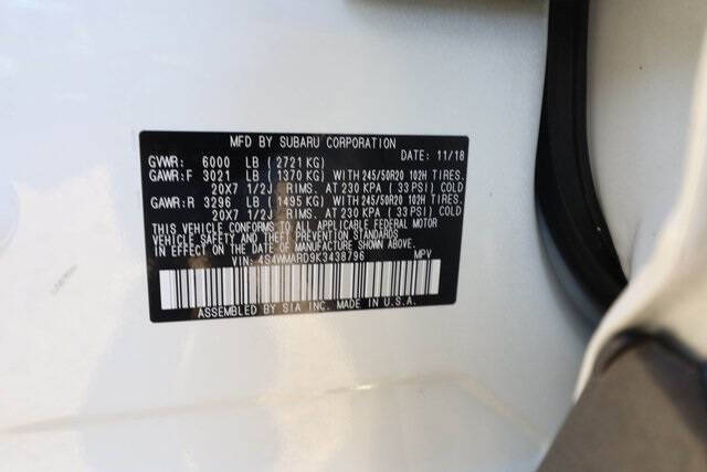 2019 Subaru Ascent Touring