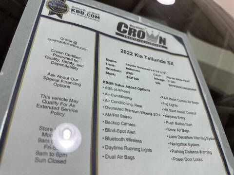 2022 Kia Telluride SX