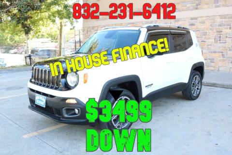2017 Jeep Renegade for sale at Direct One Auto in Houston TX