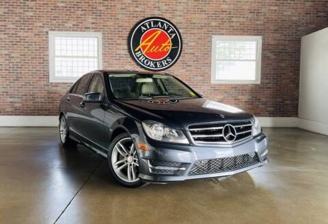 2014 Mercedes-Benz C-Class for sale at Atlanta Auto Brokers in Marietta GA