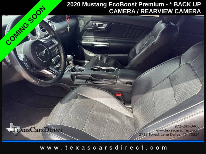 2020 Ford Mustang EcoBoost Premium