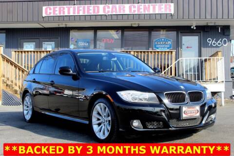 2010 BMW 3 Series for sale at CERTIFIED CAR CENTER in Fairfax VA