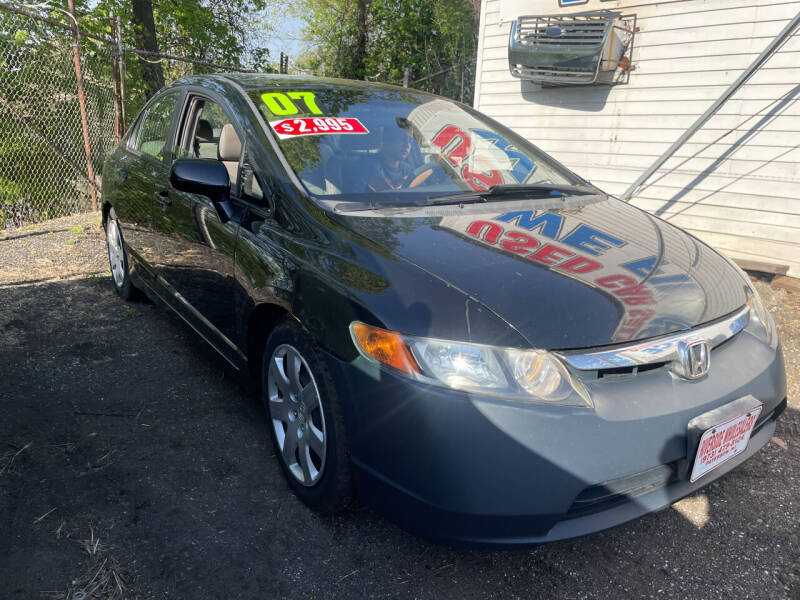 2007 Honda Civic for sale at Riverside Wholesalers 2 in Paterson NJ