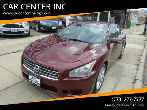2010 Nissan Maxima for sale at CAR CENTER INC in Chicago IL
