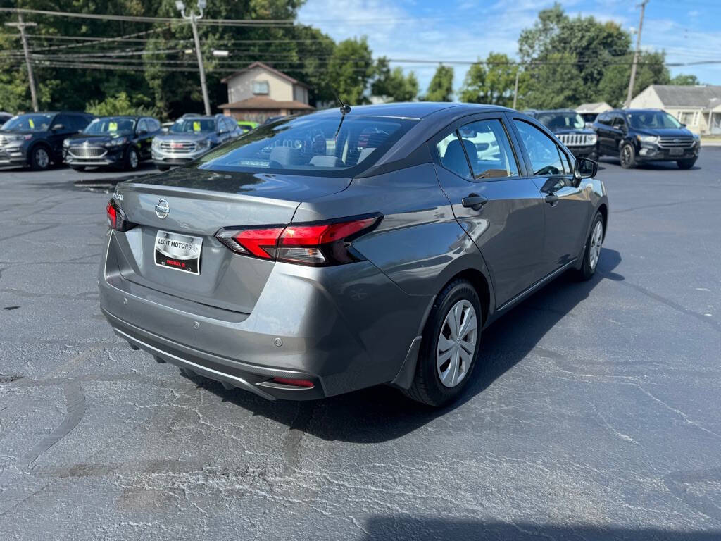 2020 Nissan Versa for sale at Legit Motors in Elkhart, IN