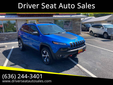2017 Jeep Cherokee for sale at Driver Seat Auto Sales in Saint Charles MO
