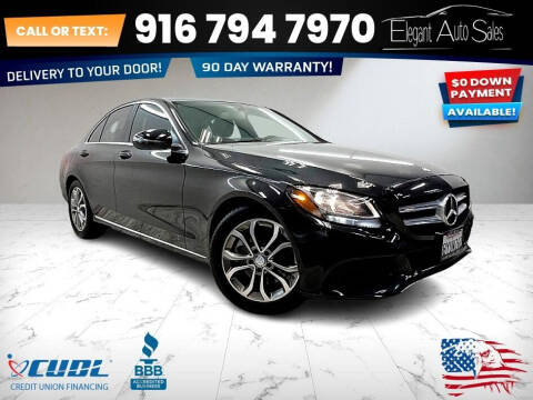 2016 Mercedes-Benz C-Class for sale at Elegant Auto Sales in Rancho Cordova CA