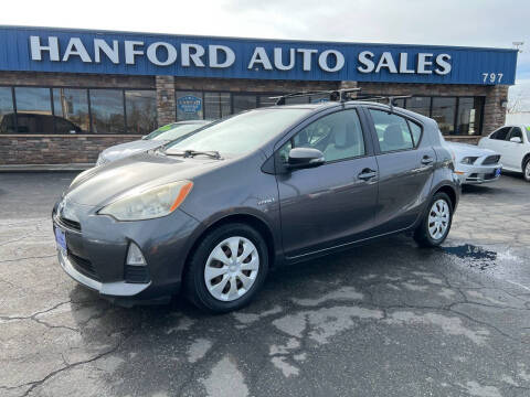 2012 Toyota Prius c for sale at Hanford Auto Sales in Hanford CA