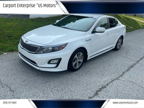 2015 Kia Optima Hybrid for sale at Carport Enterprise "US Motors" - Kansas in Kansas City KS