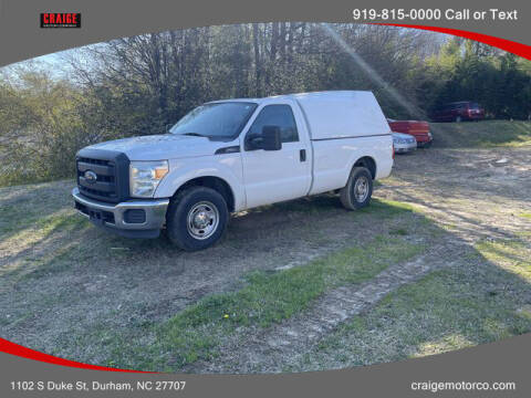 2012 Ford F-250 Super Duty for sale at CRAIGE MOTOR CO in Durham NC
