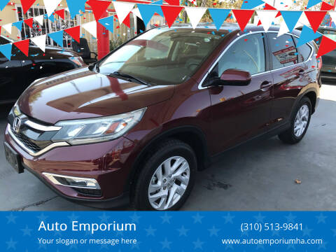 2015 Honda CR-V for sale at Auto Emporium in Wilmington CA