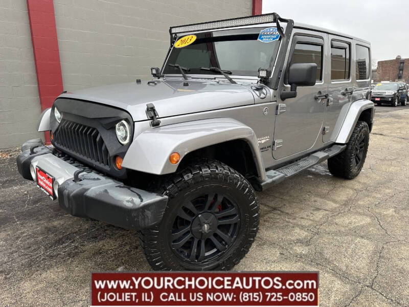 2013 Jeep Wrangler Unlimited for sale at Your Choice Autos - Joliet in Joliet IL