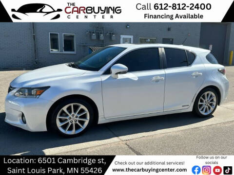 2011 Lexus CT 200h for sale at The Car Buying Center in Saint Louis Park MN