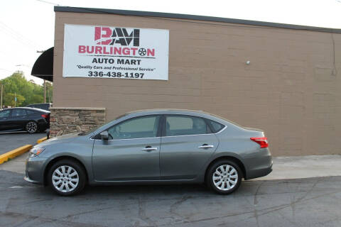2017 Nissan Sentra for sale at Burlington Auto Mart in Burlington NC